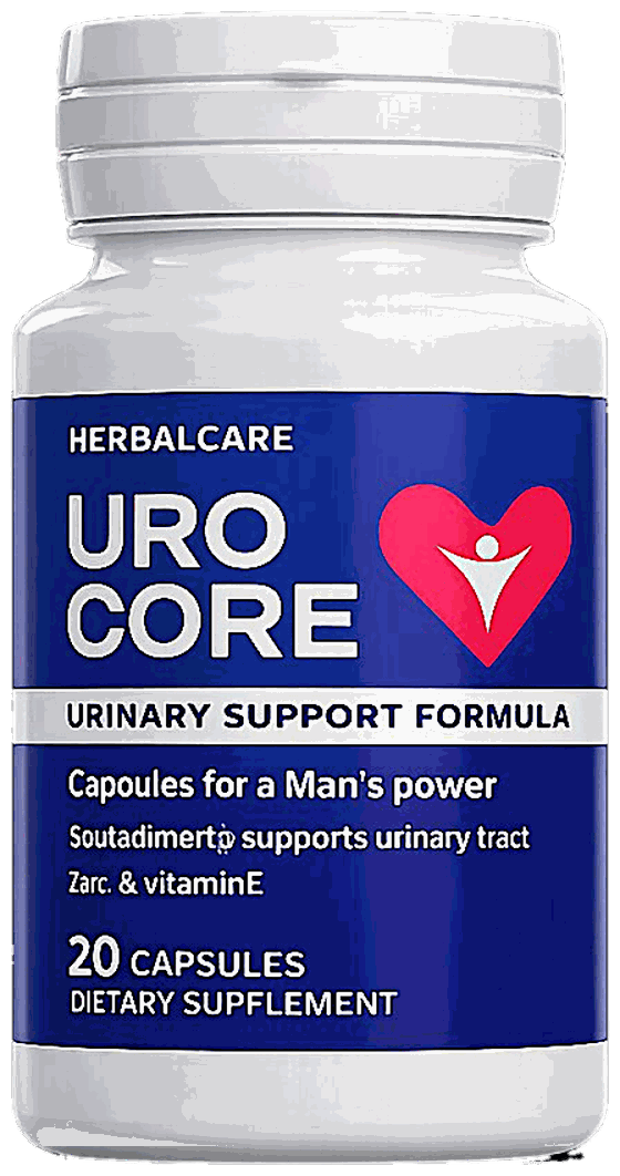 Опаковка Urocore с 20 капсули